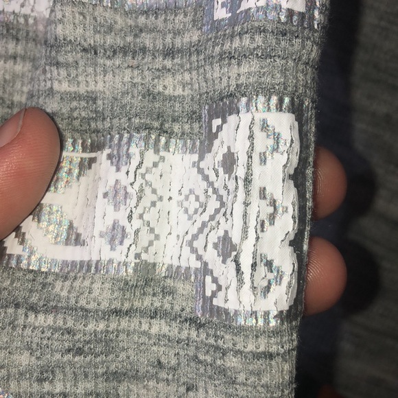 Victoria’s Secret PINK Thermal Sleep Henley Top I only sleep in pink size small - Picture 5 of 8